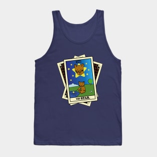 TAROT CARDS DECK | THE STAR. | FORTUNE CAT Tank Top